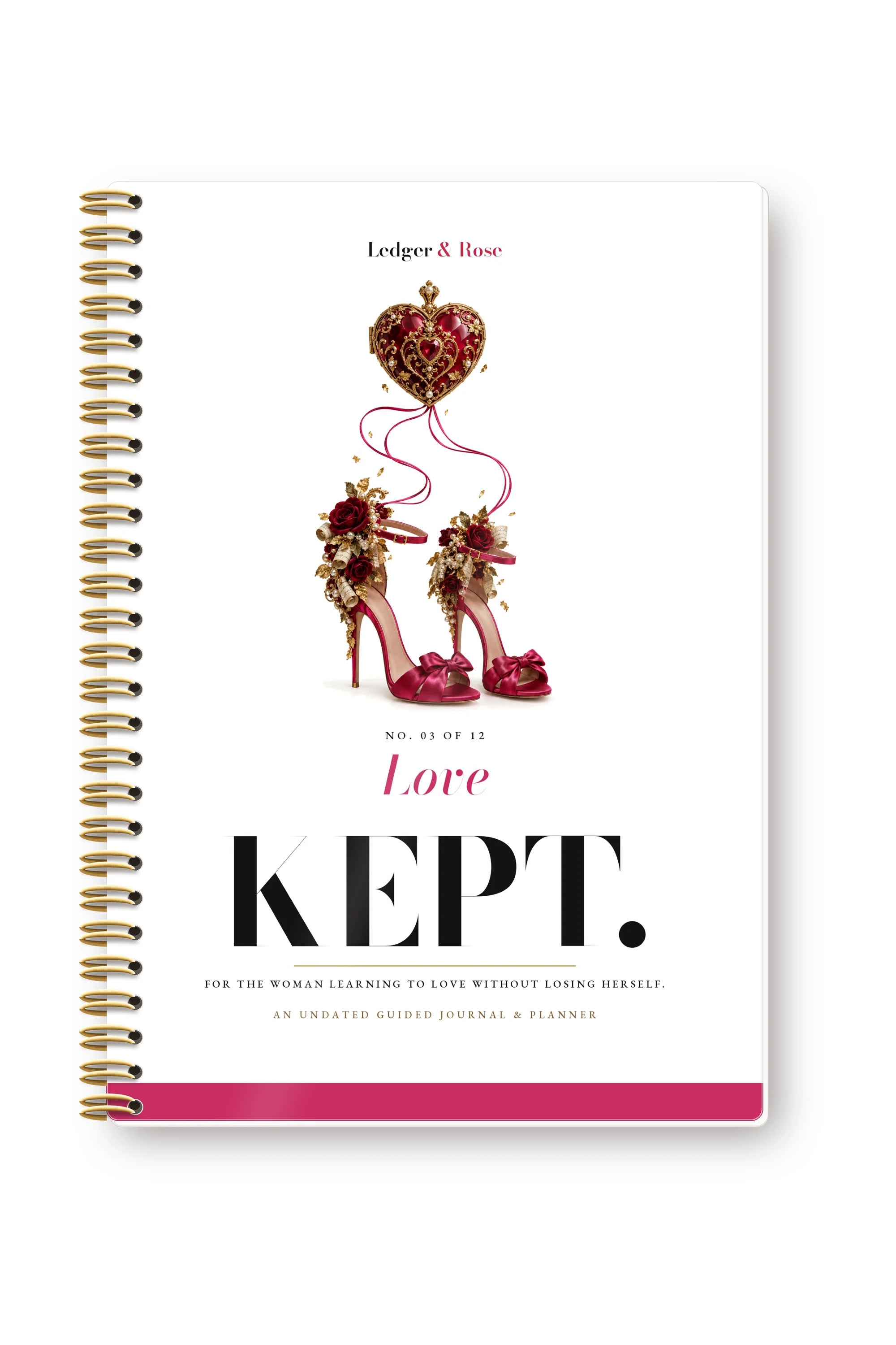 Kept. Love — Printed Journal, front cover