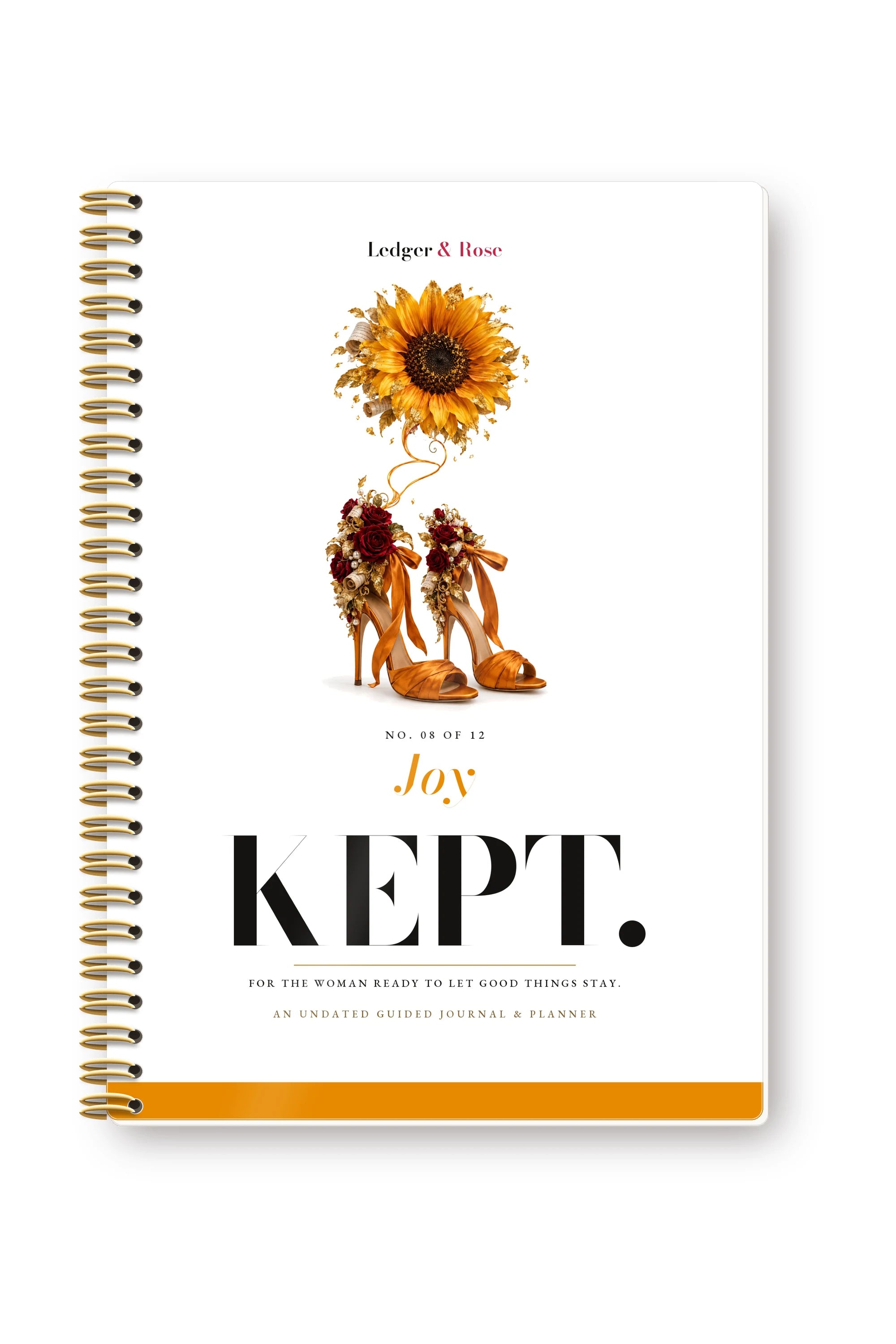 Kept. Joy — Printed Journal, front cover