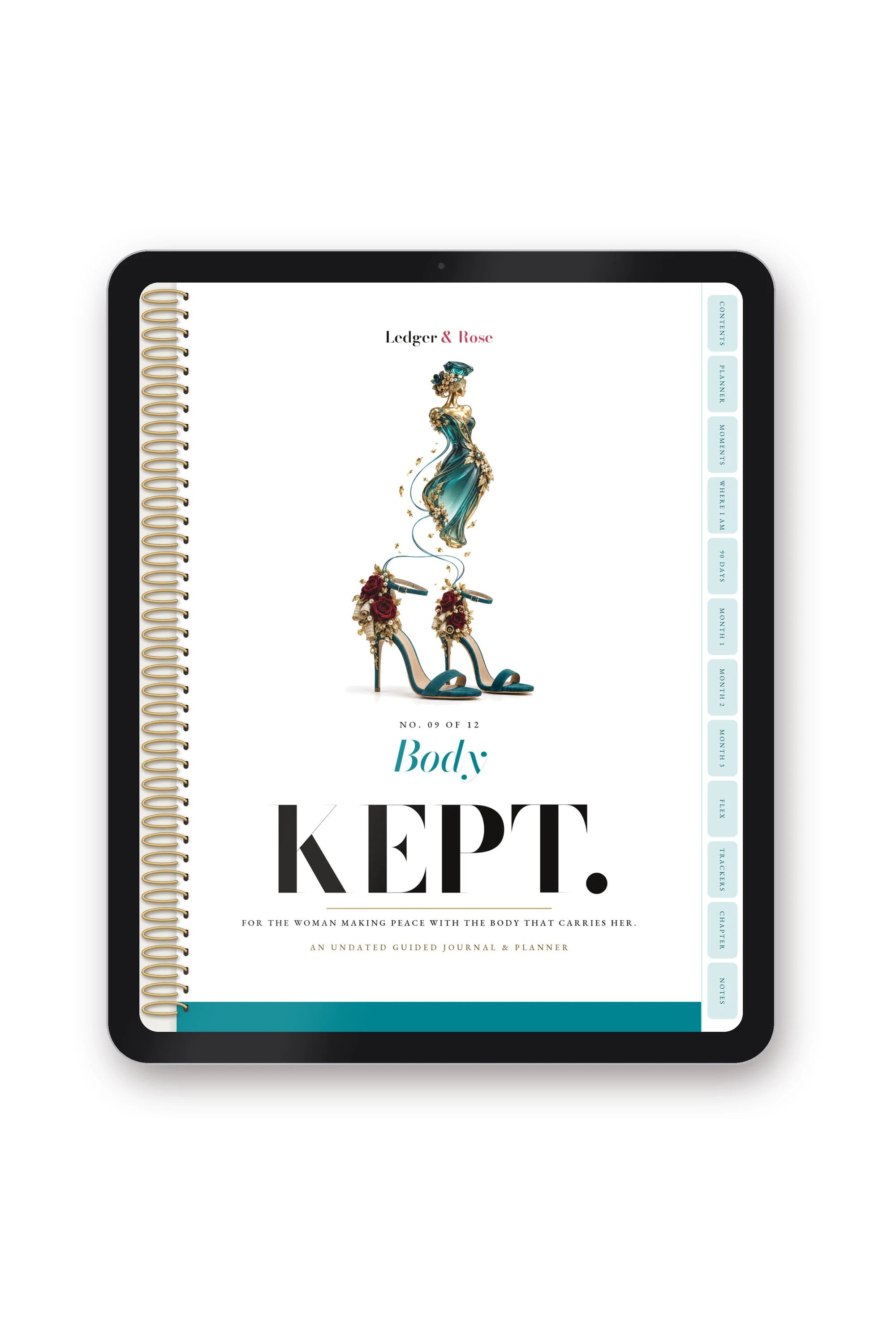 Kept. Body — Digital Journal, front cover