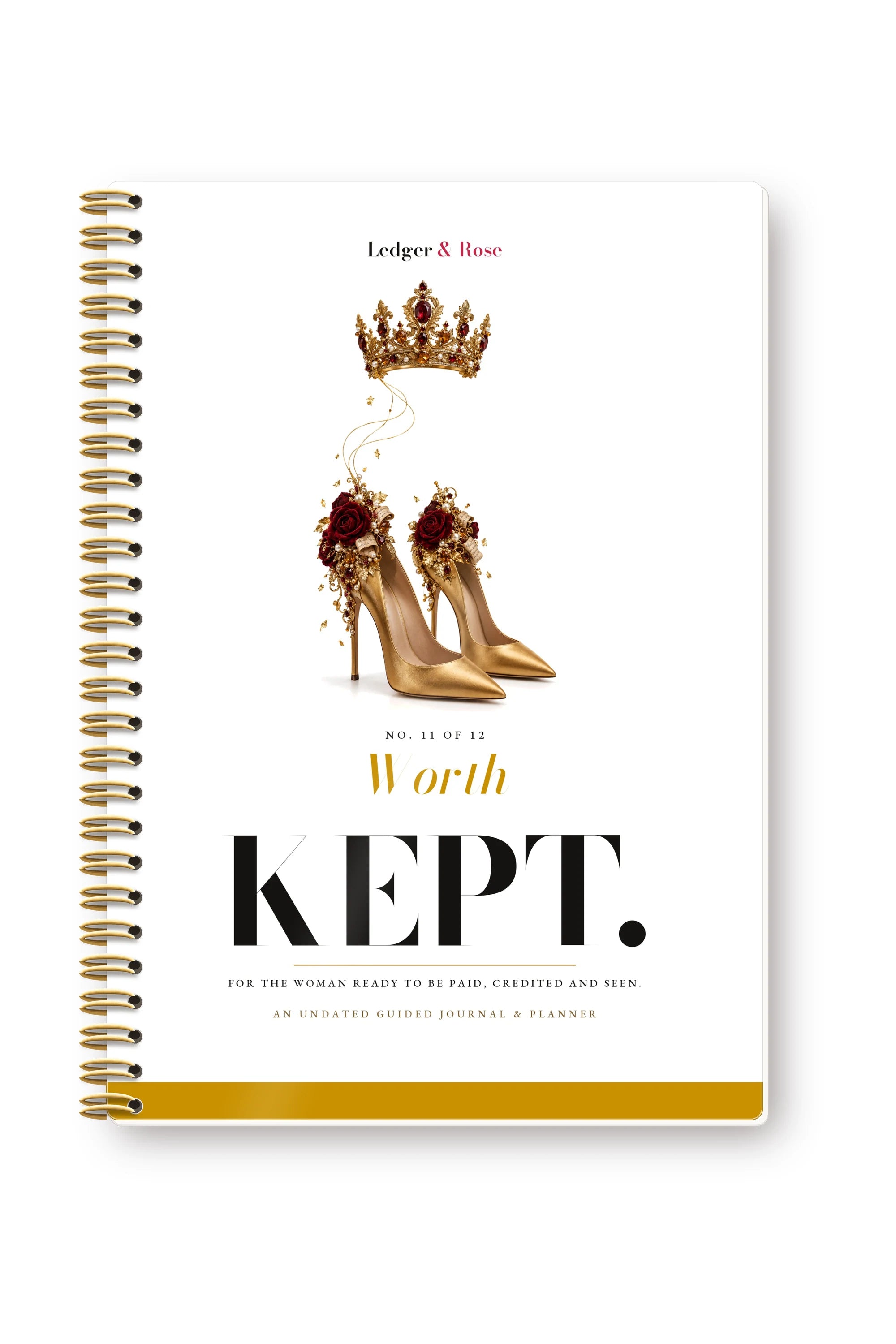 Kept. Worth — Printed Journal, front cover