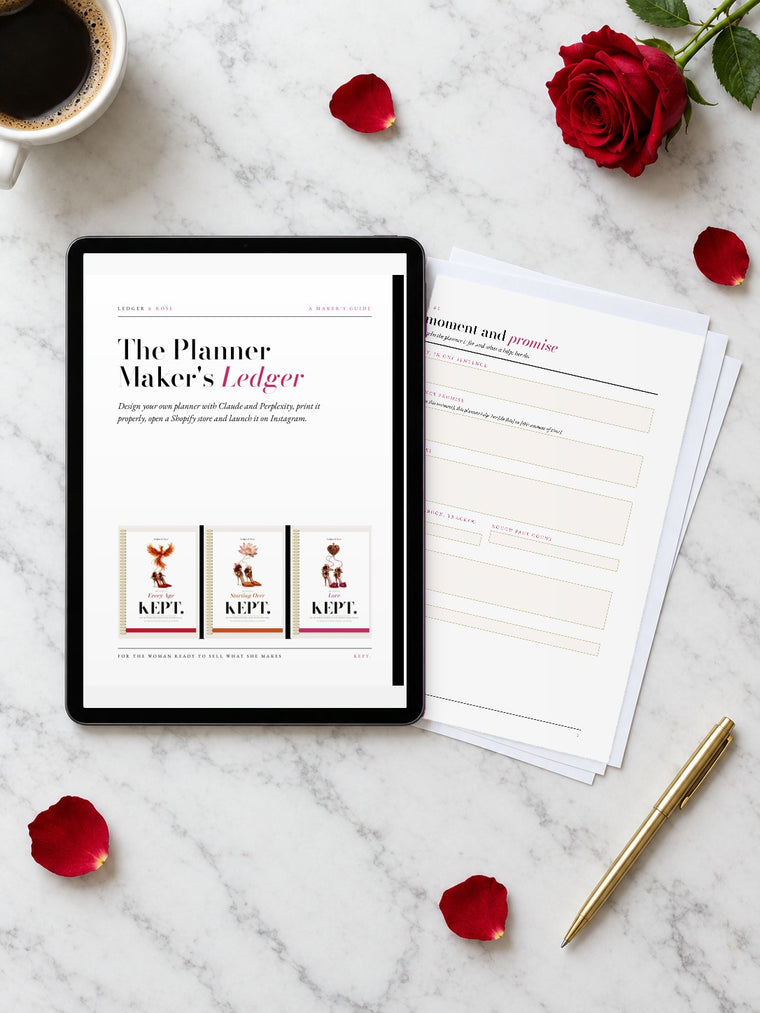 The Planner Maker's Ledger — A Maker's Guide (PDF)